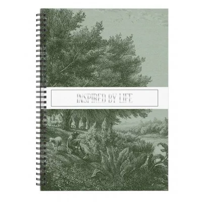 Тетрадь (студ., офис) А5 100л "FLOREALE. Green" КанцЭксмо ТСМФ51205615