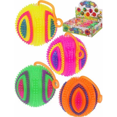 Мяч световой с веревкой 7,5 см 1 шт. ( Арт. ИК-2959)