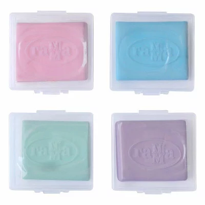 Ластик-клячка Гамма "Студия", 40*35*10мм, ассорти пастельные цвета, пластик. контейнер 356567