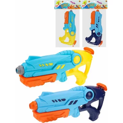 Водный пистолет 380мм (630 мл,дальность стрельбы 9-10 м., цвет микс,в пакете) ( Арт. ИК-0550) ИК-0550