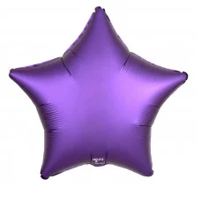 Шар фольгированный 21" звезда, цвет пурпурный, мистик 3857960