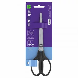 Ножницы Berlingo "Easycut 100" 18см, европодвес 326309