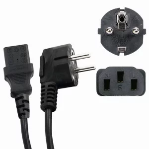 Кабель питания 1,8 м CABLEXPERT S22-C13 10А с заземлением PC-186-VDE 512110