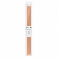 Бумага крепированная ТРИ СОВЫ, 50*250см, 32г/м2, персиковая, в рулоне, пакет с европодвесом 334833