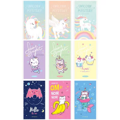 Блокнот А6 48л. на скрепке ArtSpace Girls trend. Микс 293691