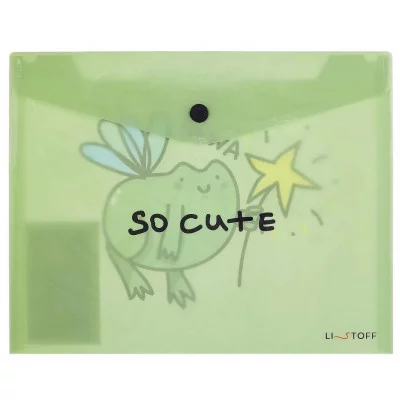 Папка-конверт А5 "Милый лягух" КанцЭксмо ПКП50351