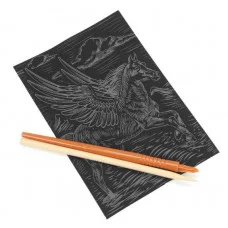 Гравюра цветная 10*15 см пегас пегас МУЛЬТИ АРТ 386899