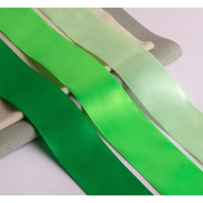 Лента атласная 50мм*25±1ярд №19/52/126 спектр зелёный цена за 1 ленту АУ 2611812