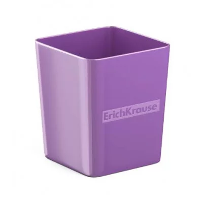 Подставка настольная пластиковая ErichKrause® Base, Candy, фиолетовая 55825