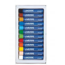 Пастель масляная 12цв круглые карт упак DEVENTE 8172800 170851