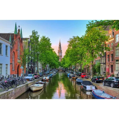 Алмаз. мозаика (блест) 30х40 см, без подр., с полн. заполн. (33цв.) КРАСИВЫЙ КАНАЛ (Арт. WFS007)