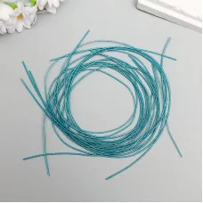 Канитель мягкая, фигурная 1,5 мм металлик, яркая лазурь 5 гр 6708972