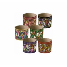 Форма бумажная для кекса, маффинов и кулича "Жостово" 70x60 мм 4705642