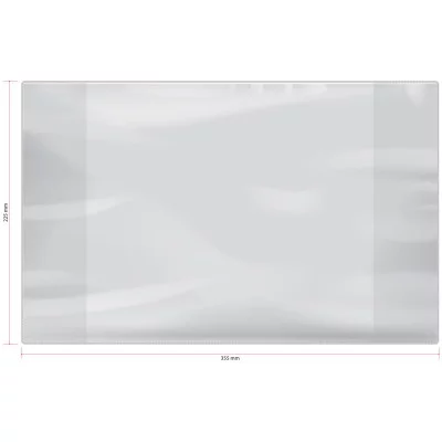 Обложка 225*355 для дневников в тв. переплете и учебников младших классов, ArtSpace, ПВХ 100мкм 255931