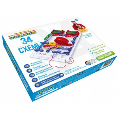 Электронный конструктор "34 схемы" ZP-70819