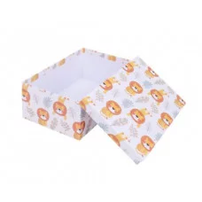 Коробка прямоугольная подарочная Львята 37.5X29X16 см РазборКОР-7812