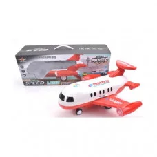 Самолет FIRE на батарейках(свет,звук)в коробке 96411М