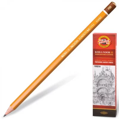 Карандаш ч/г Koh-I-Noor "1500" 6В, заточен. Koh-I-Noor 025669