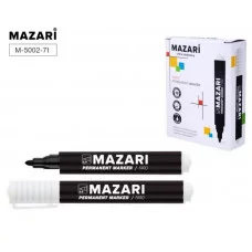 Маркер перманентный M-5002-71,FARO,ЧЕРНЫЙ,пулевид.наконечник,ширина линии письма 2мм,картон. упаковк M-5002B-71