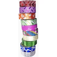 Клейкая лента декоративная ширина 15мм намотка 3м полипропилен DEVENTE 9040806 363560