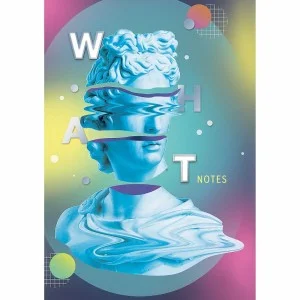 Книга для записей А6 (110х145) 64л 7БЦ  клетка Surrealism КЗФ6643810