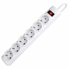 Сетевой фильтр Defender DFS 155 белый