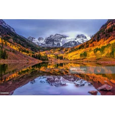 Холст с красками 30х40 см по номерам. ЗАВОРАЖИВАЮЩИЙ ПЕЙЗАЖ. Арт. Х-9150