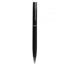 Ручка подарочная шариковая поворотная корпус черный матовый ЛОГО, стержень синий 0,7мм 4519225