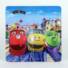 178261 ПАЗЛ ДЕРЕВ. "ИГРАЕМ ВМЕСТЕ" CHUGGINGTON, 4 ЭЛЕМЕНТА