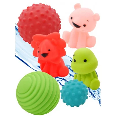 Набор игрушек для купания -2 (6шт.,в сетке) (Арт. И-7883)