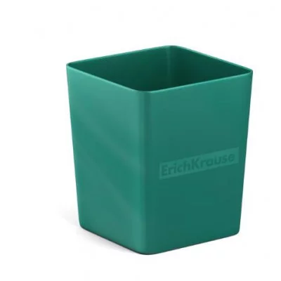 Подставка настольная пластиковая ErichKrause® Base, Ice Metallic, бирюзовая 55814