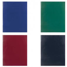 Тетрадь бумвинил, А5, 96 л., скоба, офсет №2 ЭКОНОМ, клетка, с полями, ТО96Б001/6Э