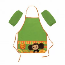Фартук для труда с нарукавниками 535*445 "Чебурашка" карман МУЛЬТИ-ПУЛЬТИ ЧБТ_53180