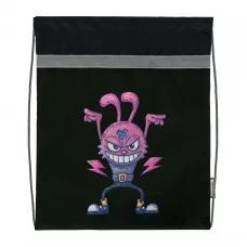 Мешок д/обуви Schoolformat ВЫСТАВКА МОНСТРОВ 42х34х0,5 1 отд. черн. универс. 237193