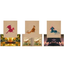 Тетрадь А5 48л "Фантастические существа" КанцЭксмо ТКФ488536