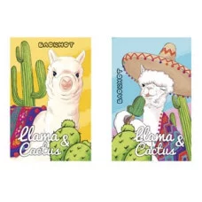 БЛОКНОТ А7 48л. ЛАМА И КАКТУСЫ Б48-6063 КБС
