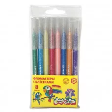 Фломастеры с блестками Каляка-Маляка, 8 цветов Каляка-Маляка 169090