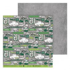 Бумага для скрапбукинга «Настоящему герою», 30.5 × 32 см, 180 г/м 4166472