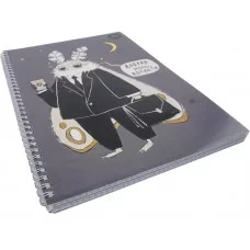 Тетрадь (студ., офис) А4 96л "Привет, я Моль!" КанцЭксмо ТСЛ4965316