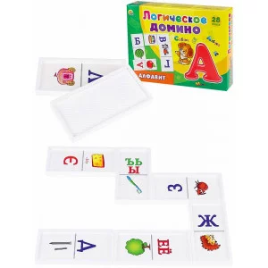 Логическое Домино АЛФАВИТ ИД-5424