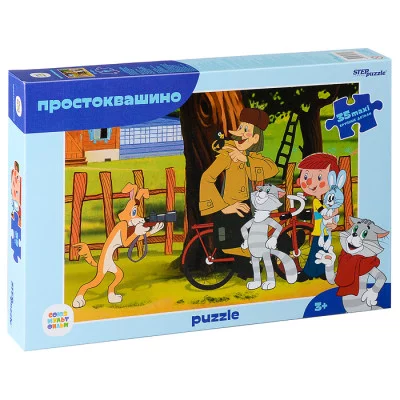 Пазлы 35 MAXI "Простоквашино (new)" (С/м) 91315