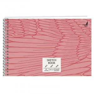 Скетчбук А5 40л "SKETCHBOOK. Розовый фламинго" КанцЭксмо ТС5404833