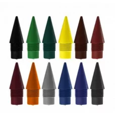 Набор стержней для вечных карандашей, 12 шт. в упаковке, цветные AL11078