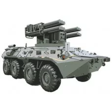 Вырубная фигурка. Военная техника. ЗРК Сосна. Двухсторонняя М-15588 00-00018350