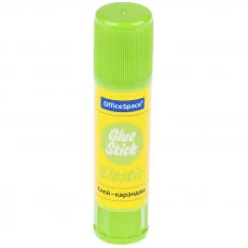 Клей-карандаш OfficeSpace "Elastic", 08г, улучшенный, Спейс 243839