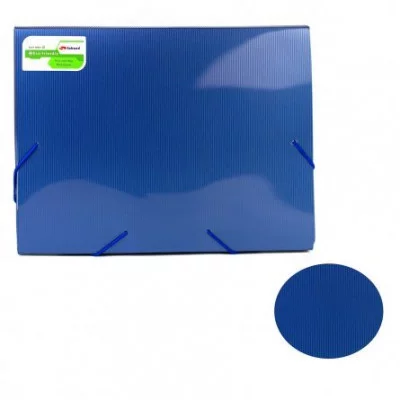 Папка на резинке Sahand, A4, 240х330х33 мм, 600 мкм, ассорти, матовая, "Flossy" 0972SD