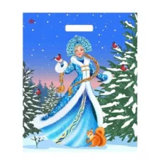 Пакет с прорубной ручкой НГ Сказочная гостья 45*38 (ТИКО) 18009