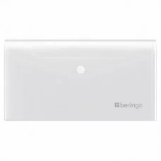 Папка-конверт на кнопке Berlingo "No Secret", С6, 200мкм, матовая 352674