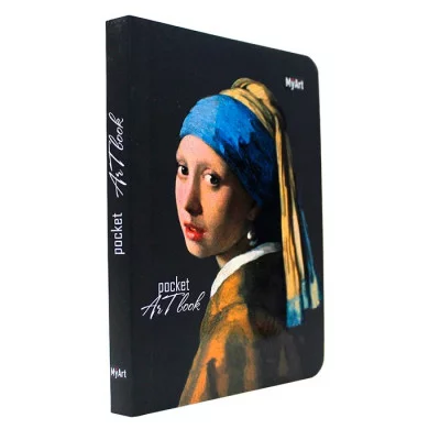 MyArt. Pocket СКЕТЧБУК. ЯН ВЕРМЕЕР. ДЕВУШКА С ЖЕМЧУЖНОЙ СЕРЁЖКОЙ 467-0-159-09757-0