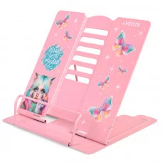 Подставка для учебников и книг "Miracle" 20x19 см, металлическая окрашенная, вес 430 г, с противоскользящими ножками, с полноцветным рисунком, в пластиковом пакете с европодвесом 8063403